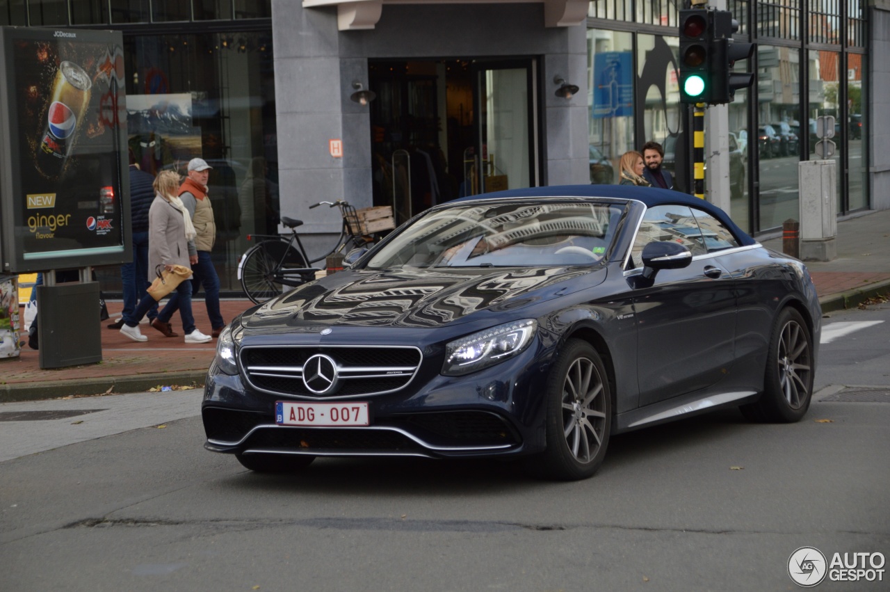 Mercedes-AMG S 63 Convertible A217