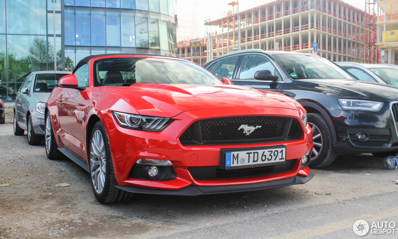 Ford Mustang GT Convertible 2015