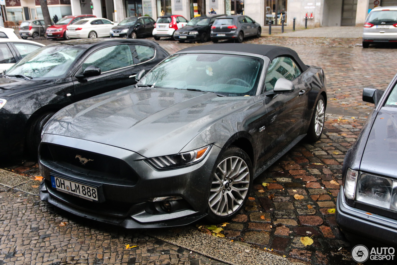 Ford Mustang GT Convertible 2015