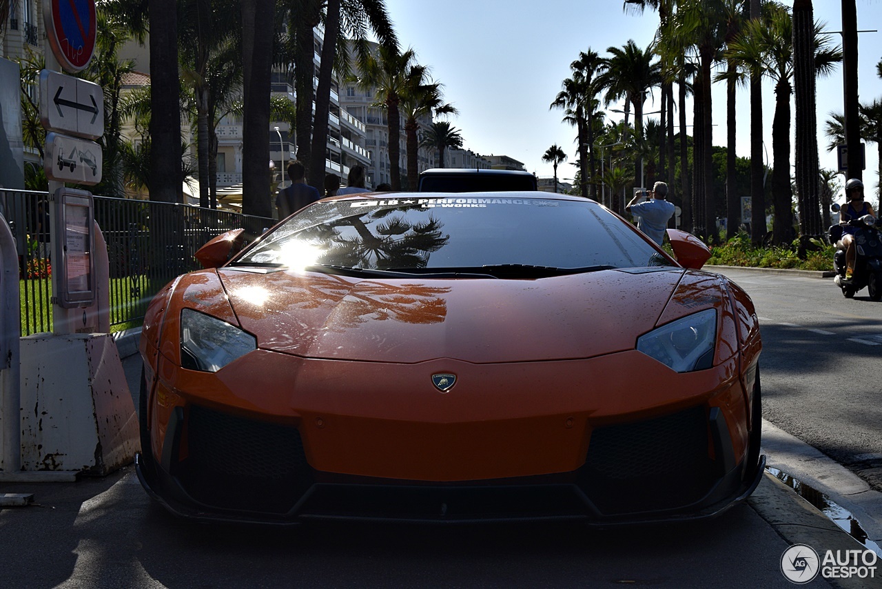 Lamborghini Aventador LP700-4 Liberty Walk LB Performance Wide Body