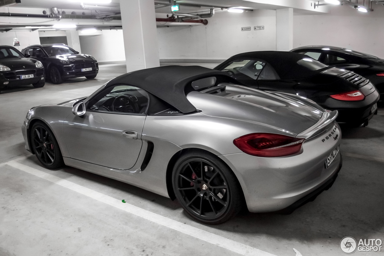 Porsche 981 Boxster Spyder