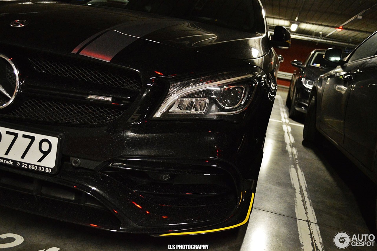 Mercedes-AMG CLA 45 C117 Yellow Night Edition