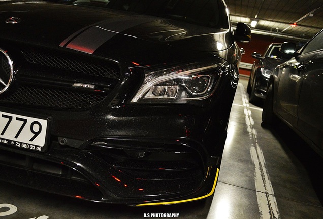 Mercedes-AMG CLA 45 C117 Yellow Night Edition