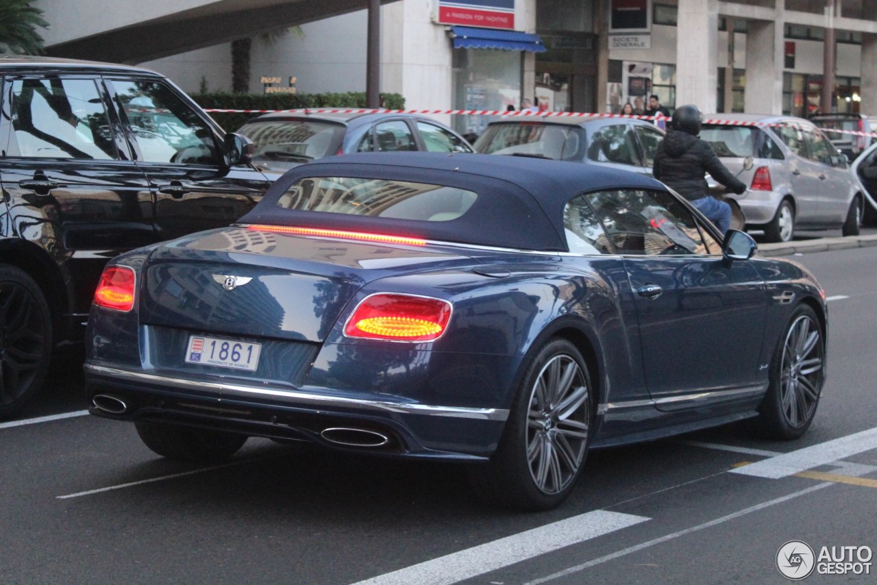 Bentley Continental GTC Speed 2016