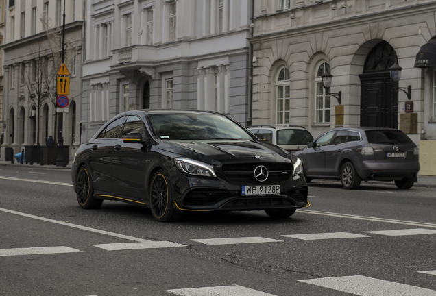 Mercedes-AMG CLA 45 C117 Yellow Night Edition