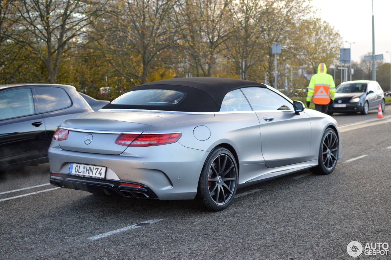 Mercedes-AMG S 63 Convertible A217