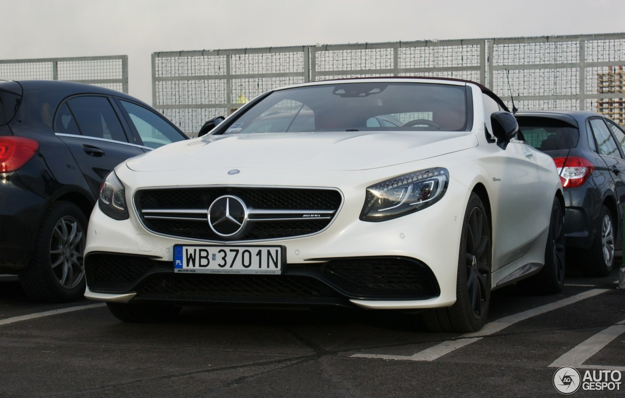 Mercedes-AMG S 63 Convertible A217