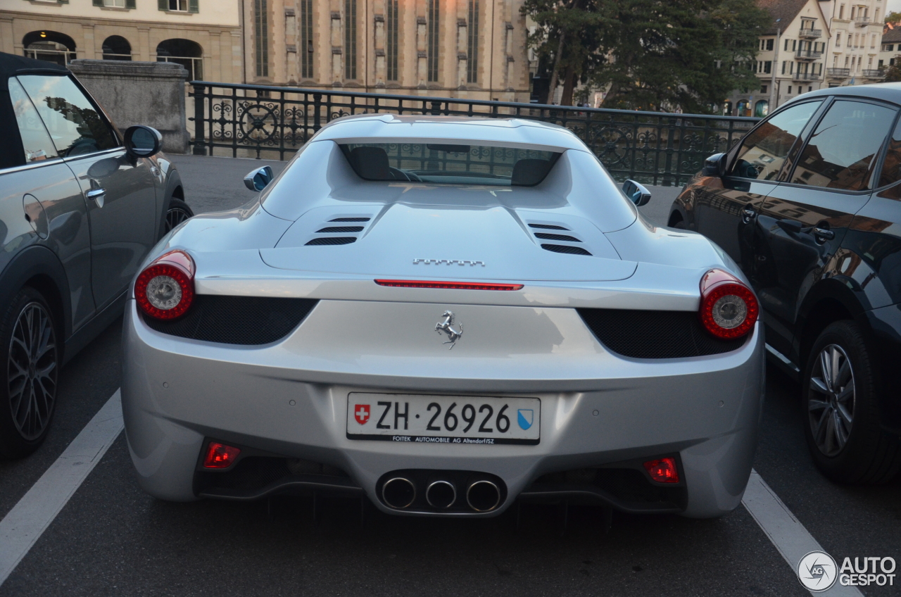 Ferrari 458 Spider