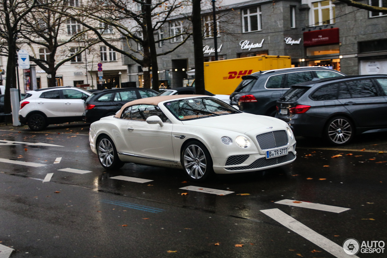 Bentley Continental GTC V8 2016