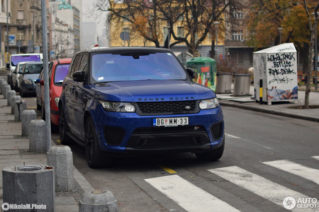 Land Rover Range Rover Sport SVR