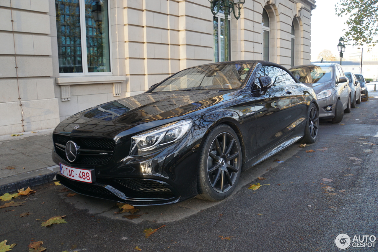 Mercedes-AMG S 63 Convertible A217