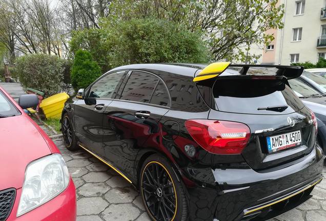 Mercedes-AMG A 45 W176 Yellow Night Edition