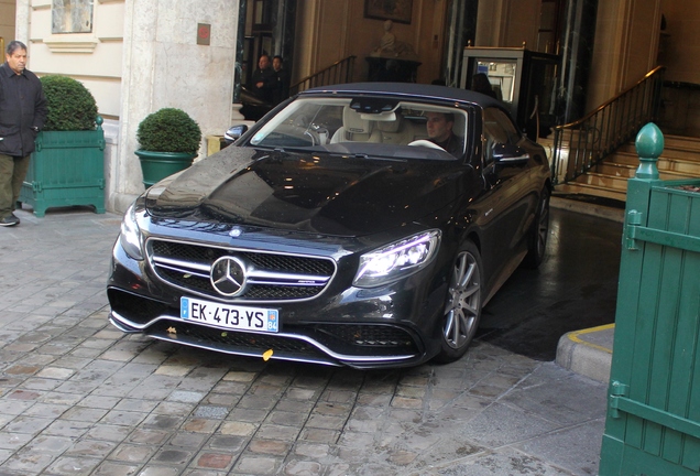 Mercedes-AMG S 63 Convertible A217