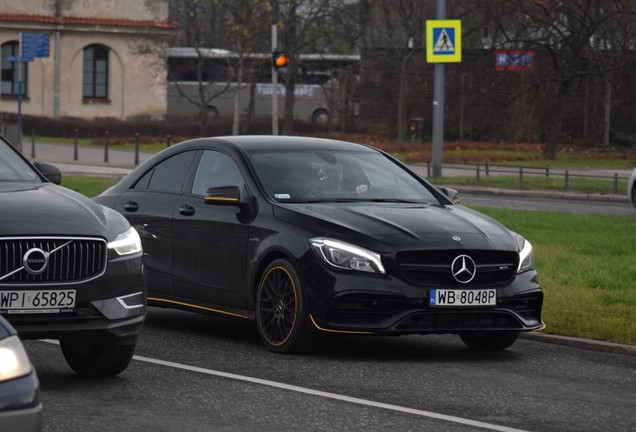 Mercedes-AMG CLA 45 C117 Yellow Night Edition