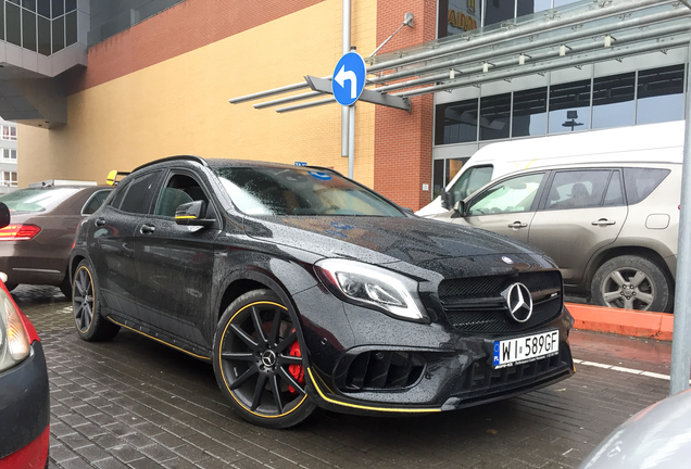 Mercedes-AMG GLA 45 X156 Yellow Night Edition