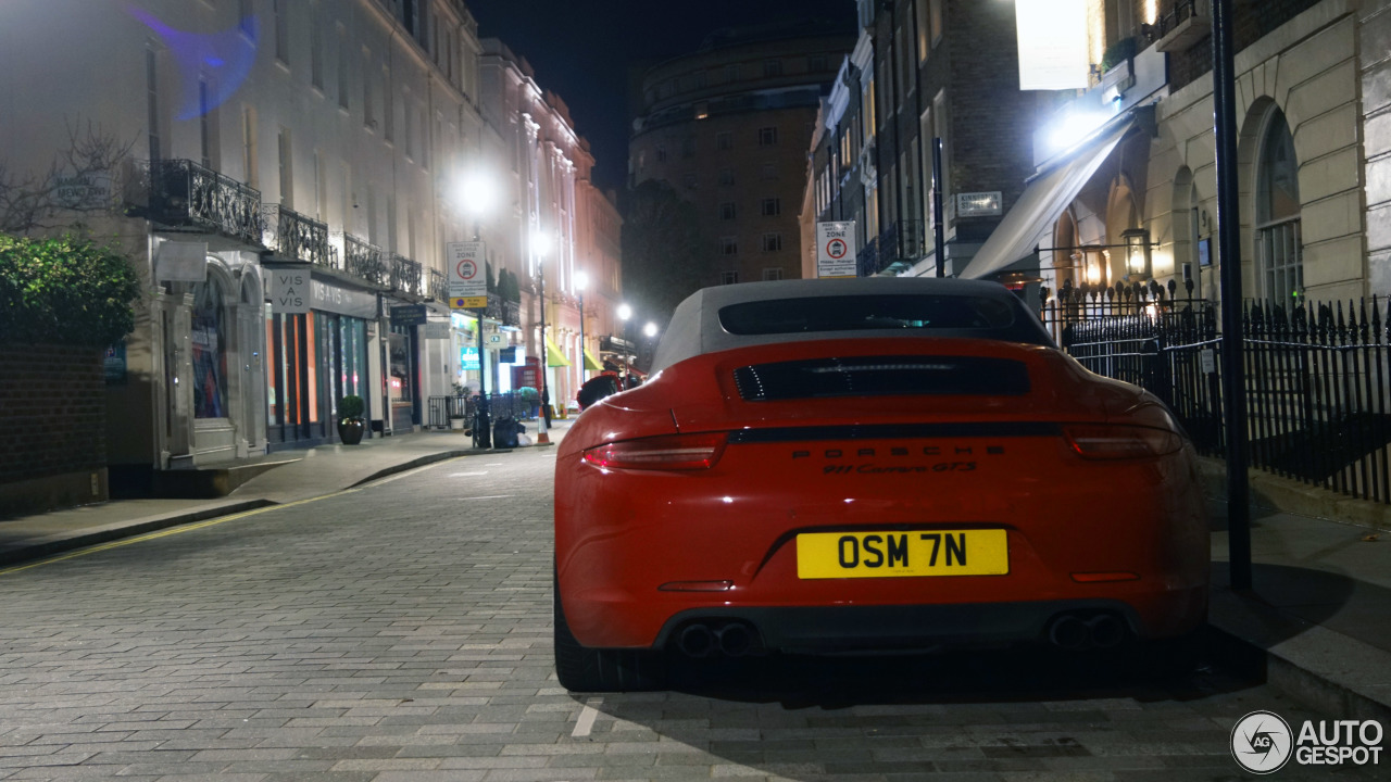 Porsche 991 Carrera GTS Cabriolet MkI