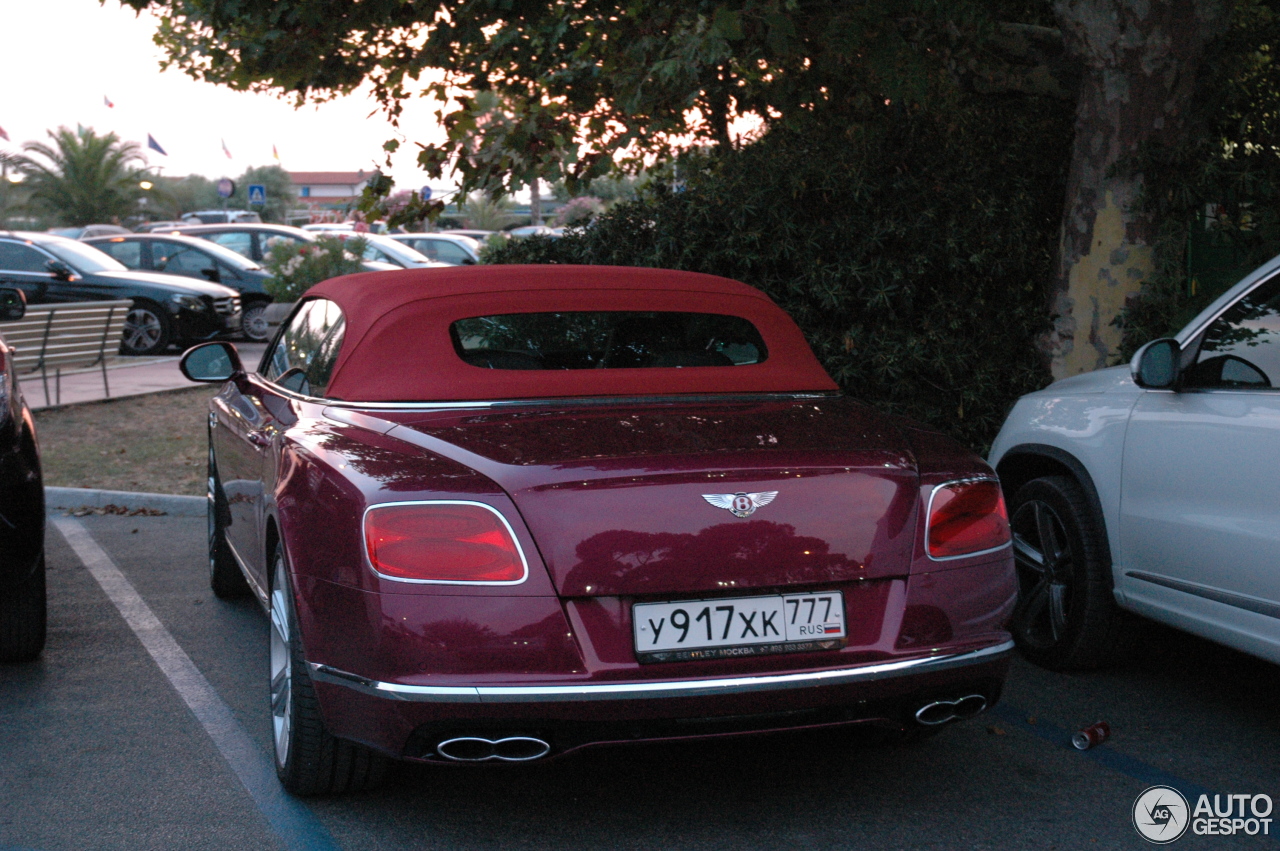 Bentley Continental GTC V8 2016