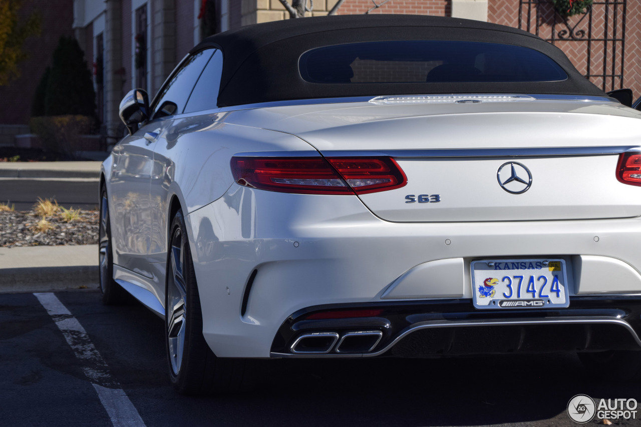 Mercedes-AMG S 63 Convertible A217