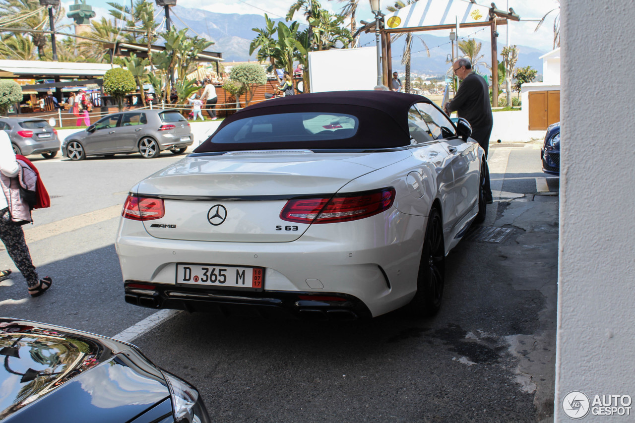 Mercedes-AMG S 63 Convertible A217