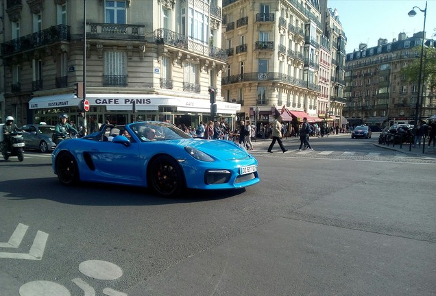 Porsche 981 Boxster Spyder