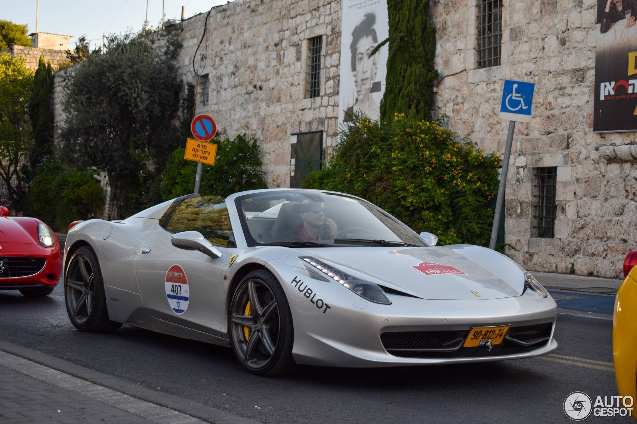 Ferrari 458 Spider