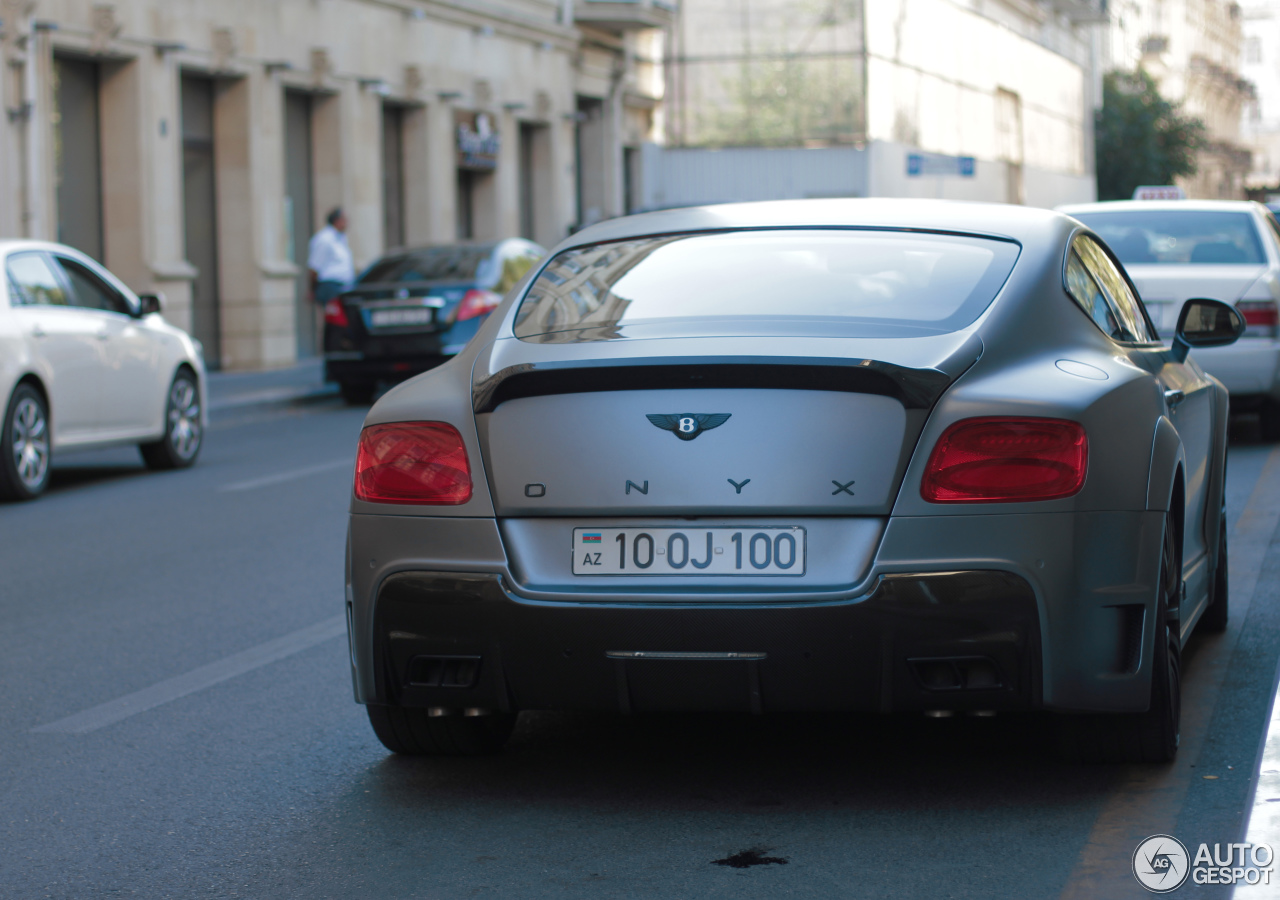 Bentley Continental GT 2012 ONYX Concept GTX