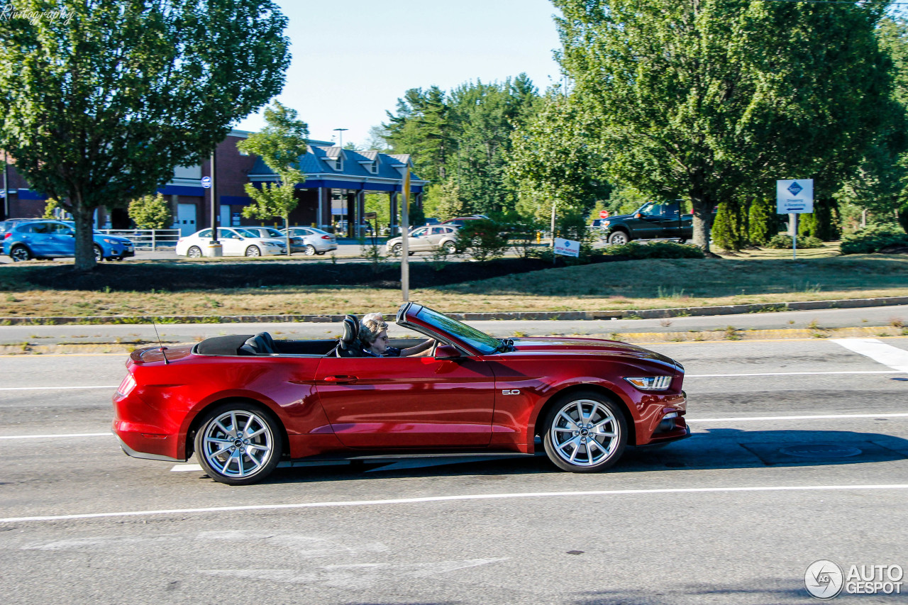 Ford Mustang GT 50th Anniversary Convertible