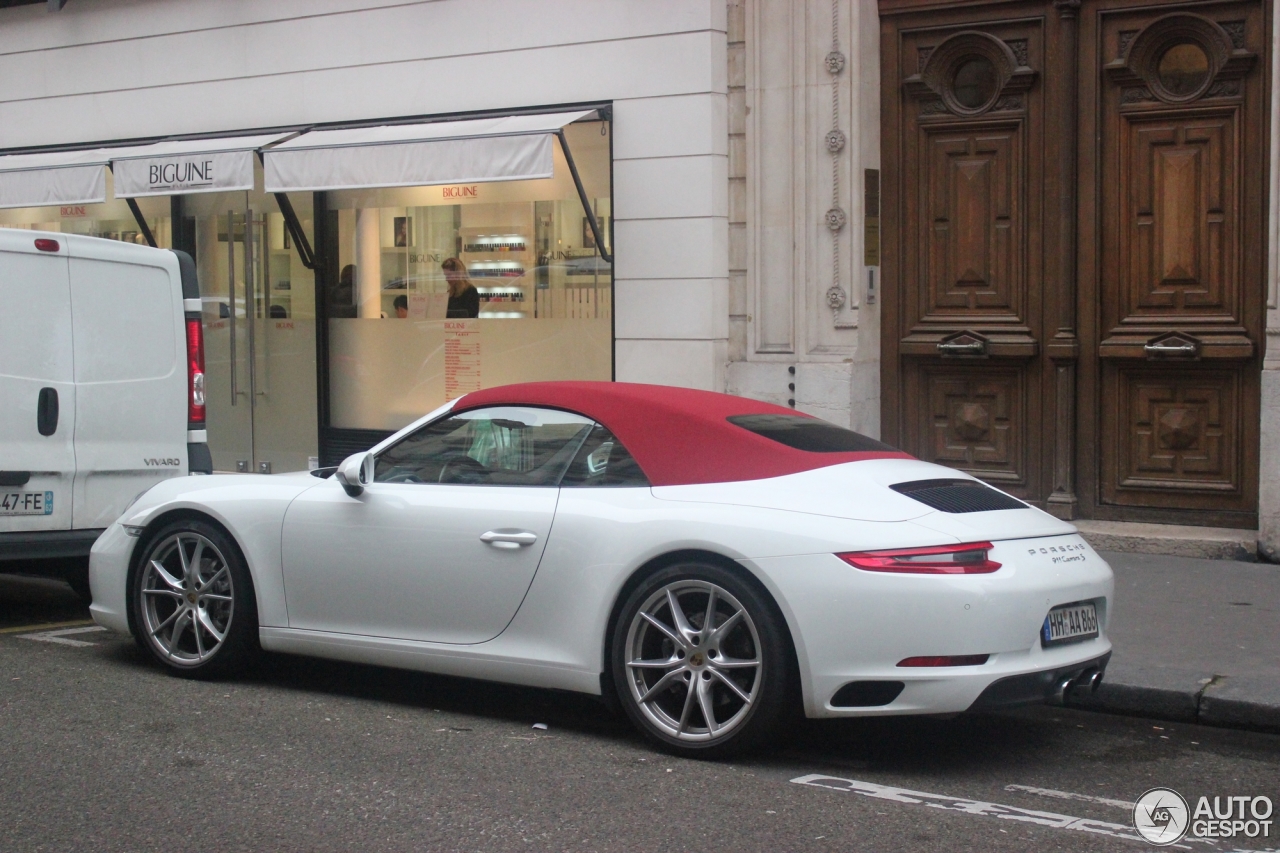 Porsche 991 Carrera S Cabriolet MkII