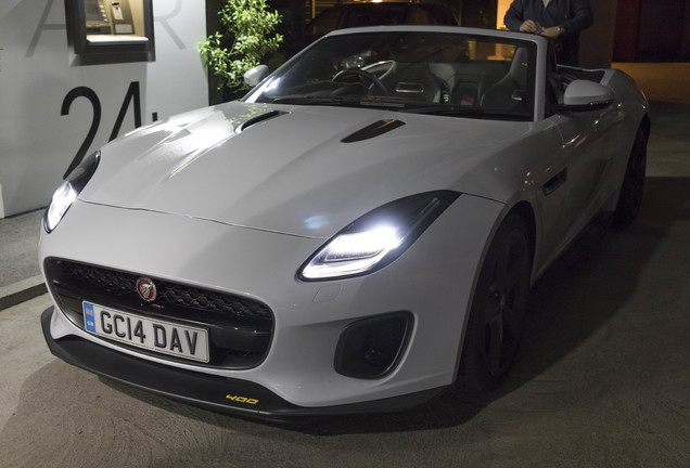 Jaguar F-TYPE 400 Sport Convertible