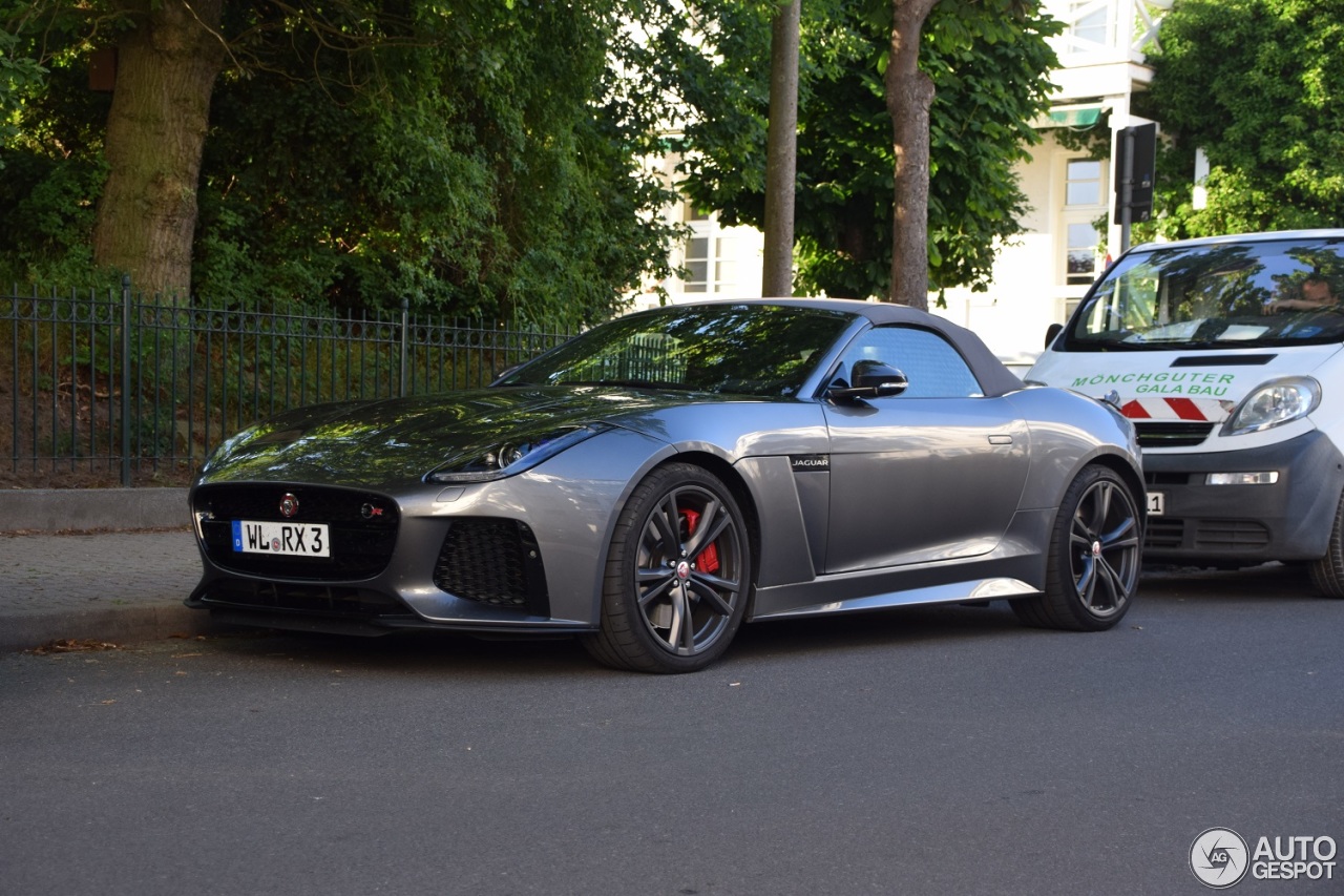 Jaguar F-TYPE SVR Convertible