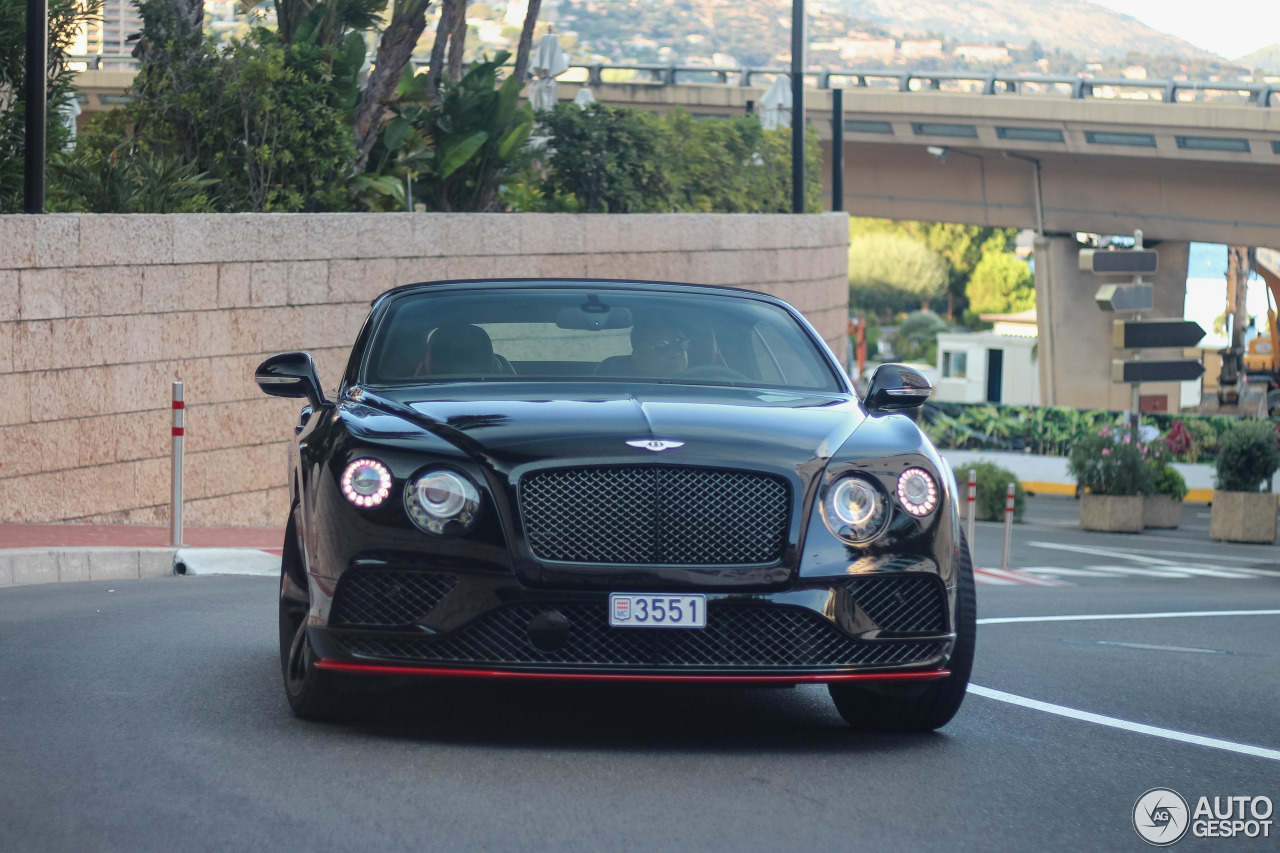 Bentley Continental GTC Speed Black Edition 2016