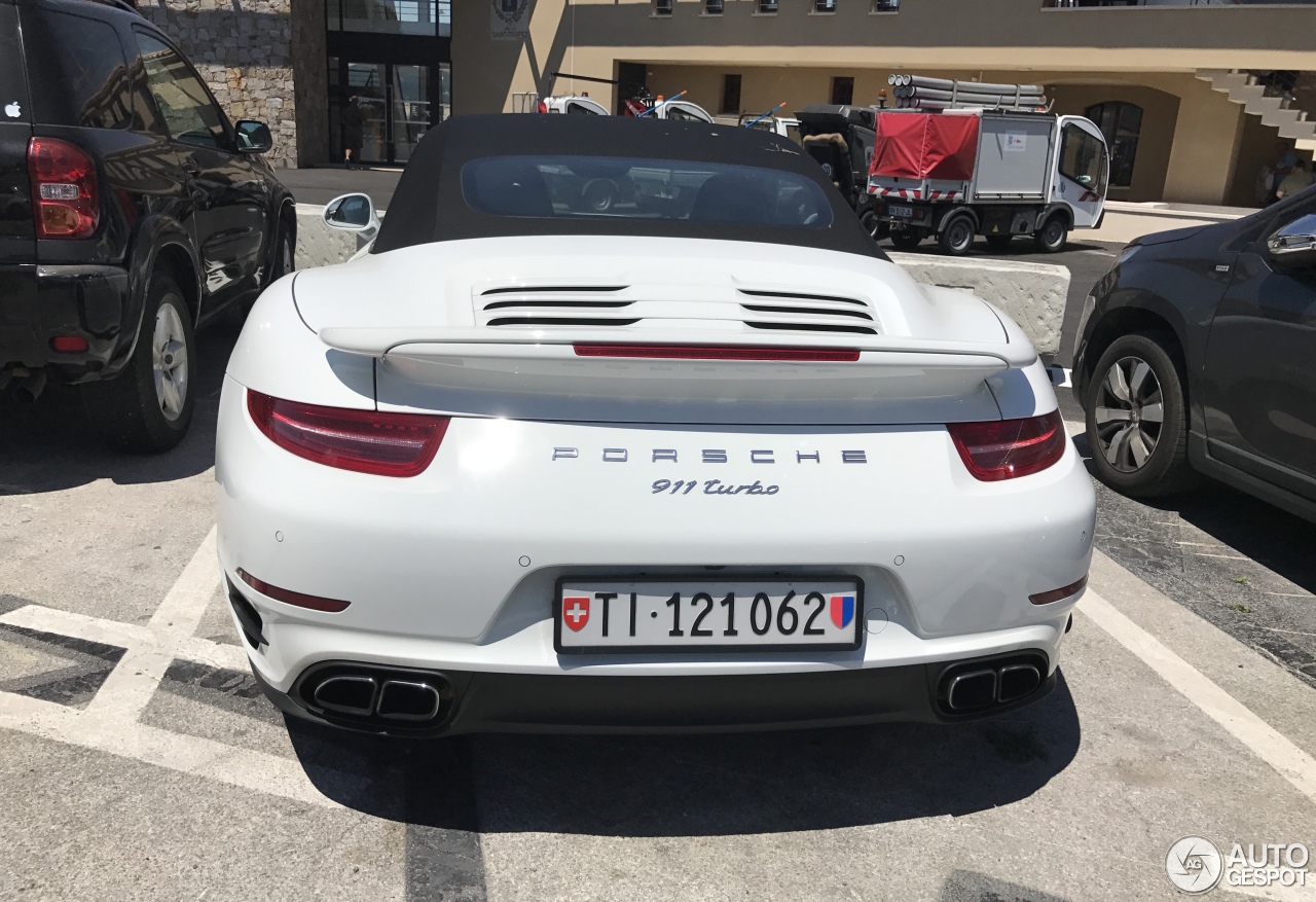 Porsche 991 Turbo Cabriolet MkI