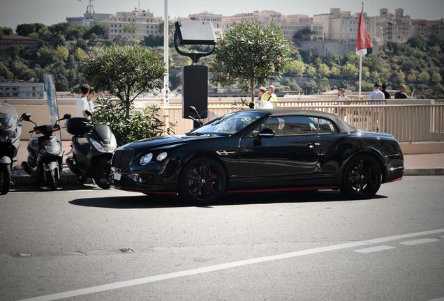 Bentley Continental GTC Speed Black Edition 2016