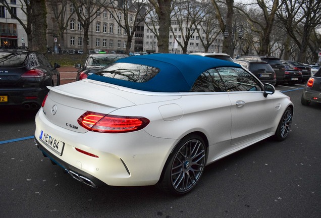 Mercedes-AMG C 63 S Convertible A205 Ocean Blue Edition