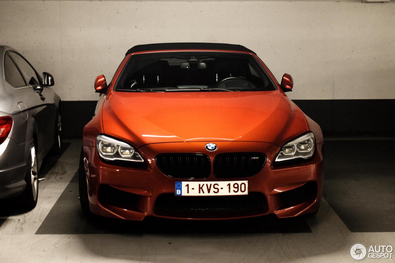 BMW M6 F12 Cabriolet 2015