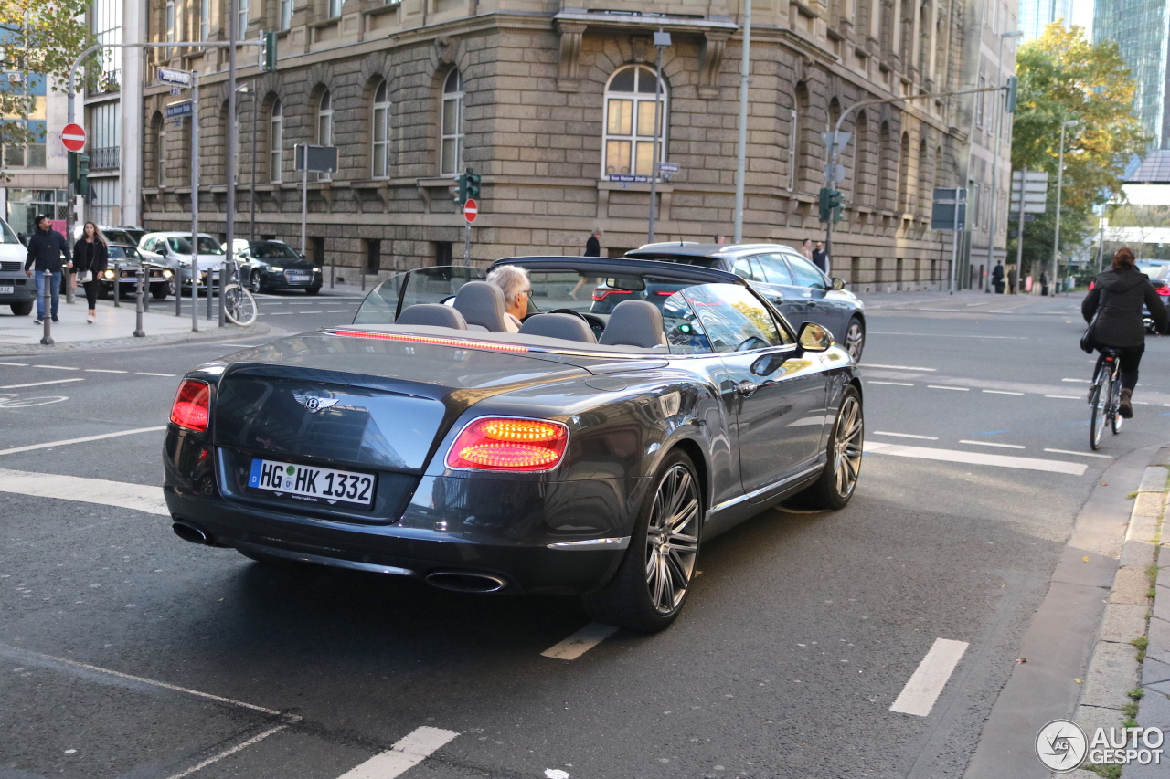 Bentley Continental GTC Speed 2013