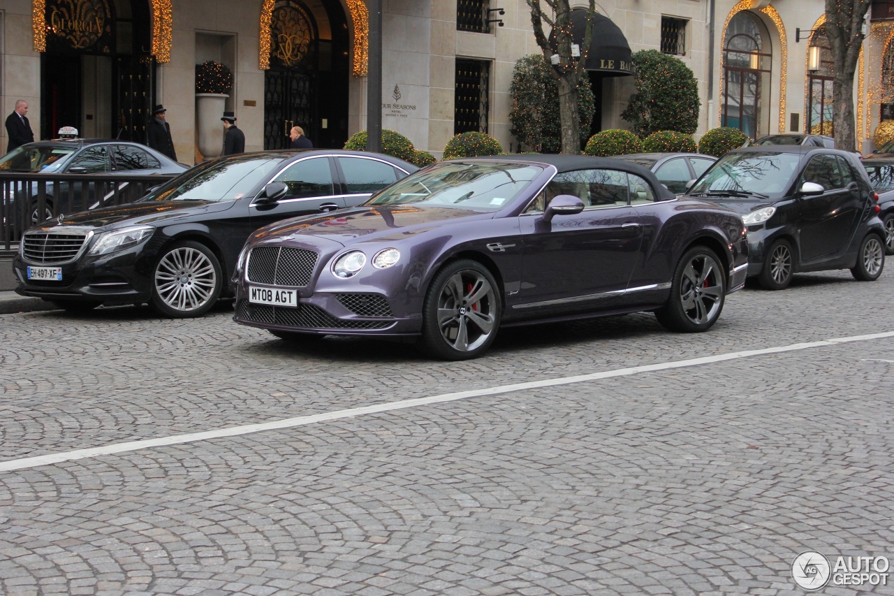 Bentley Continental GTC Speed 2016