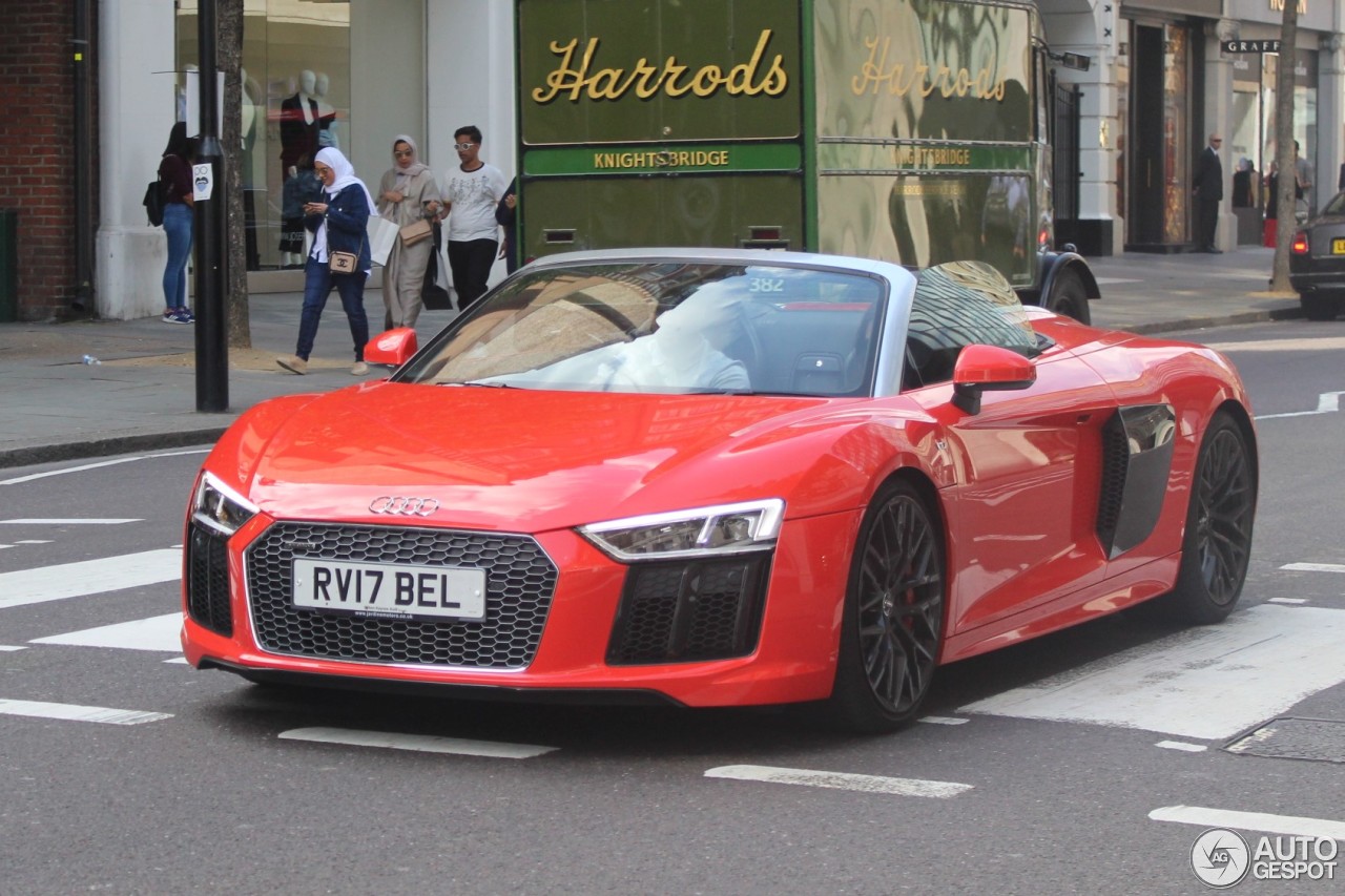 Audi R8 V10 Spyder 2016