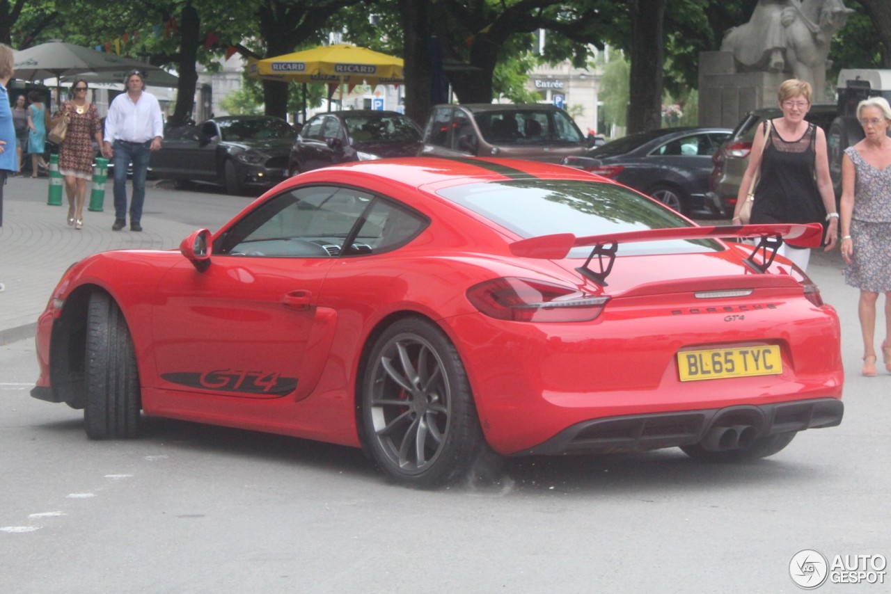 Porsche 981 Cayman GT4