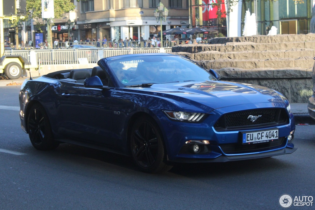 Ford Mustang GT Convertible 2015