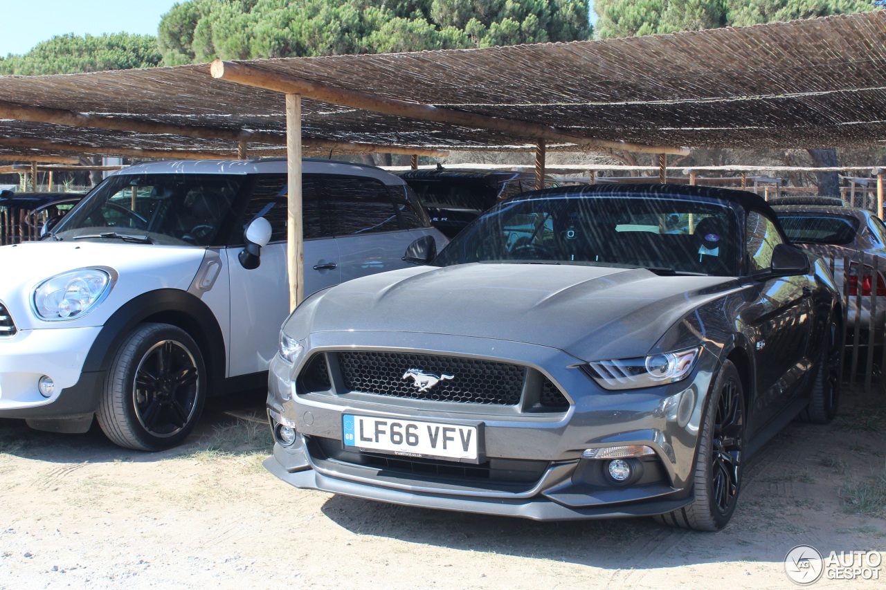 Ford Mustang GT Convertible 2015