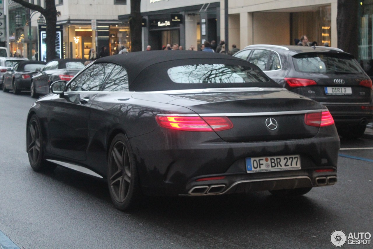 Mercedes-AMG S 63 Convertible A217