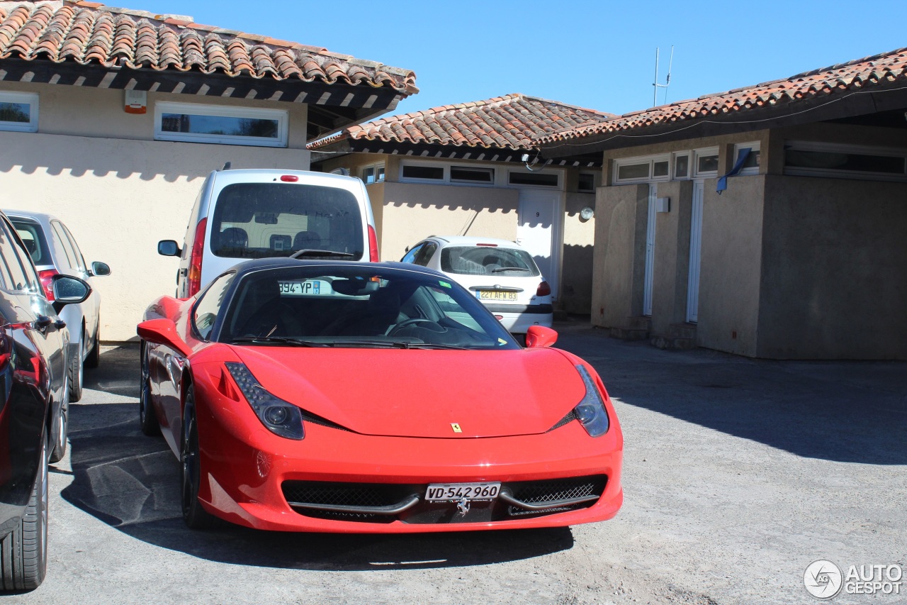 Ferrari 458 Spider