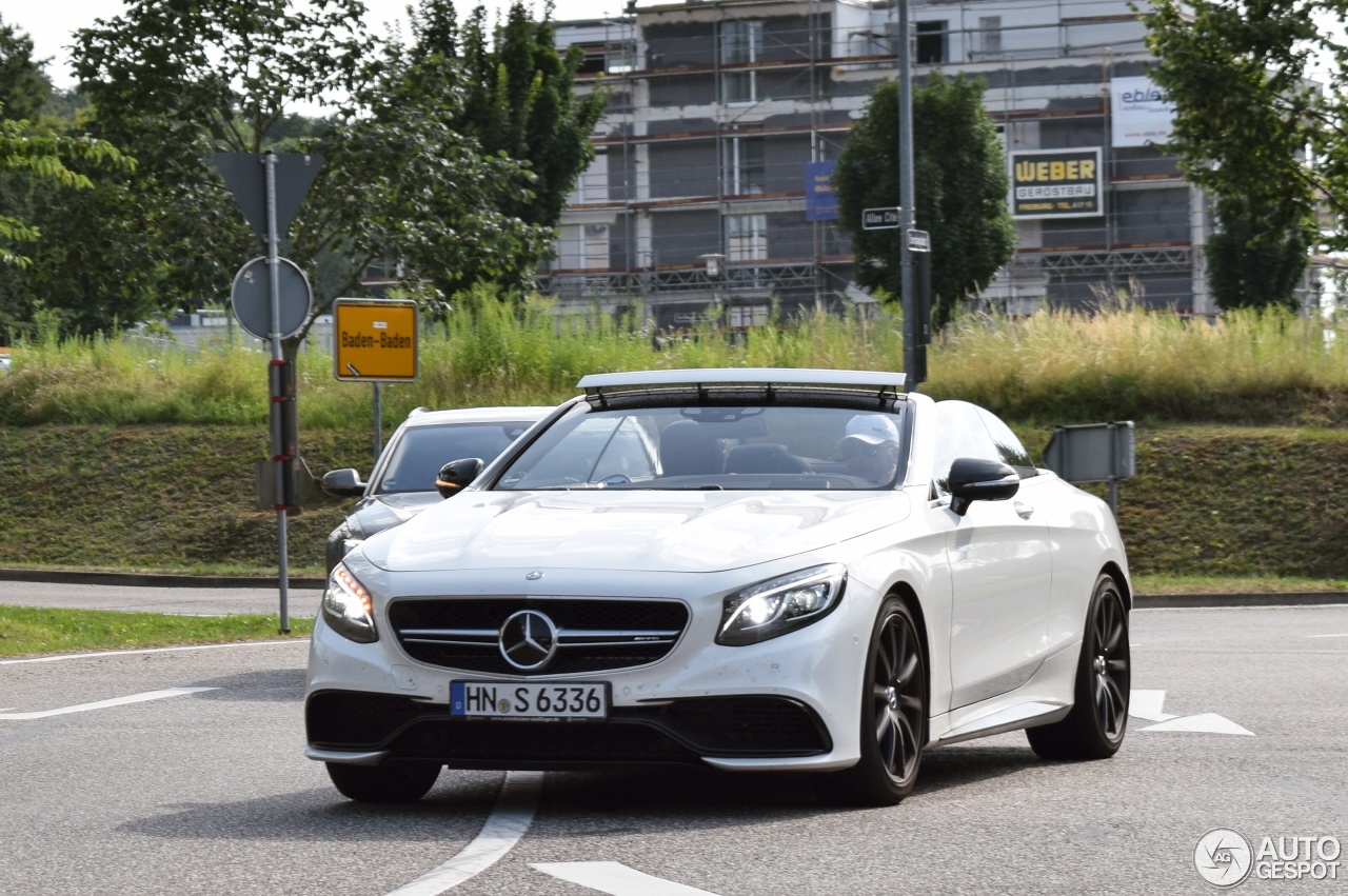 Mercedes-AMG S 63 Convertible A217