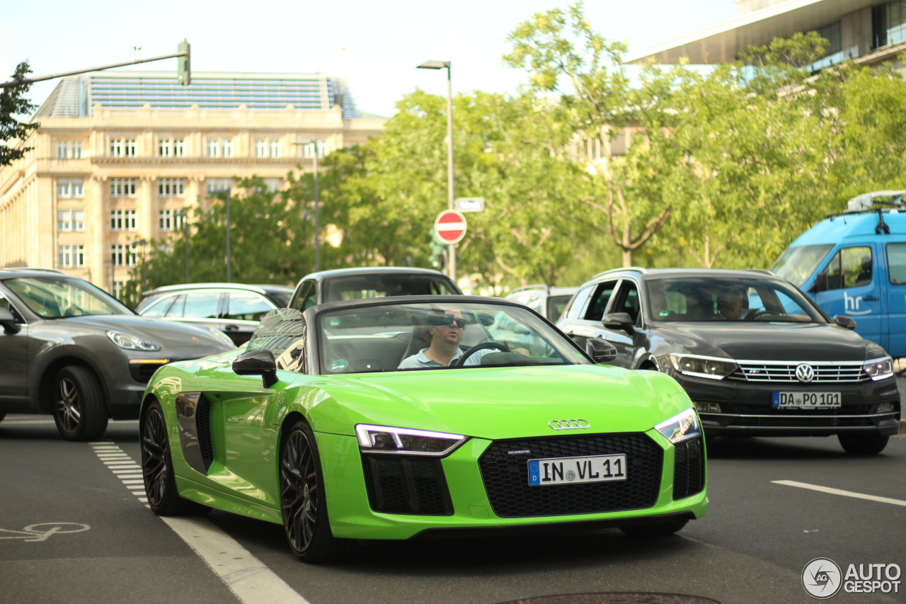 Audi R8 V10 Spyder 2016