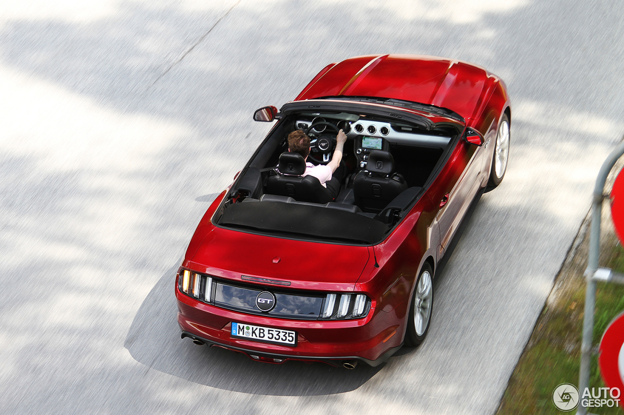 Ford Mustang GT Convertible 2015