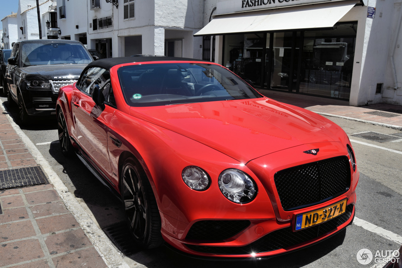 Bentley Continental GTC V8 S 2016