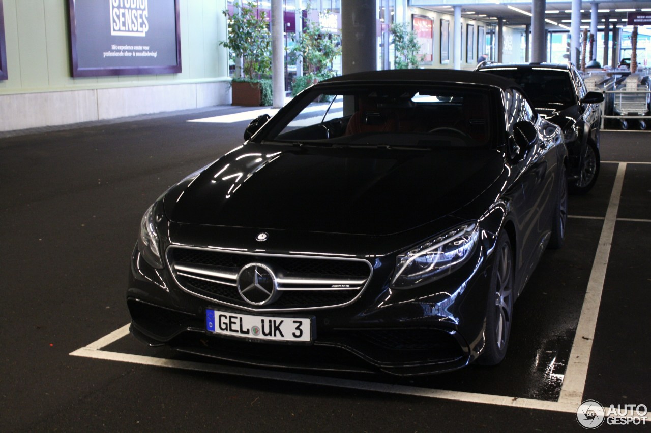 Mercedes-AMG S 63 Convertible A217