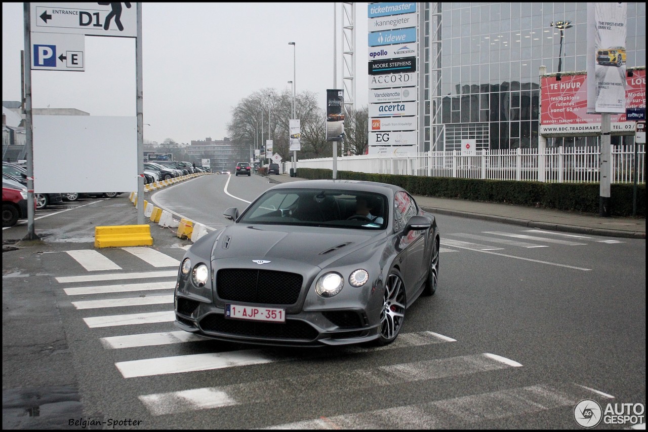 Bentley Continental Supersports Coupé 2018