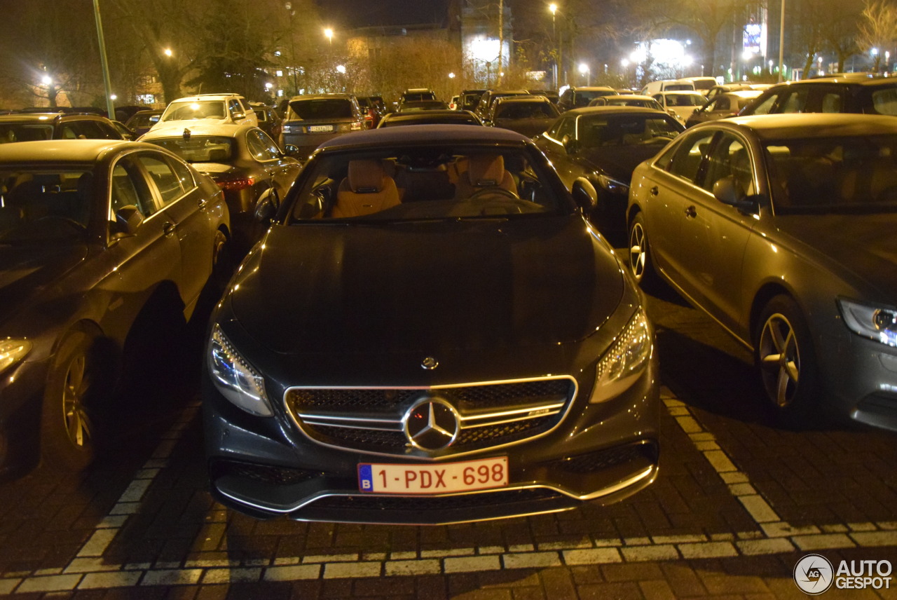 Mercedes-AMG S 63 Convertible A217